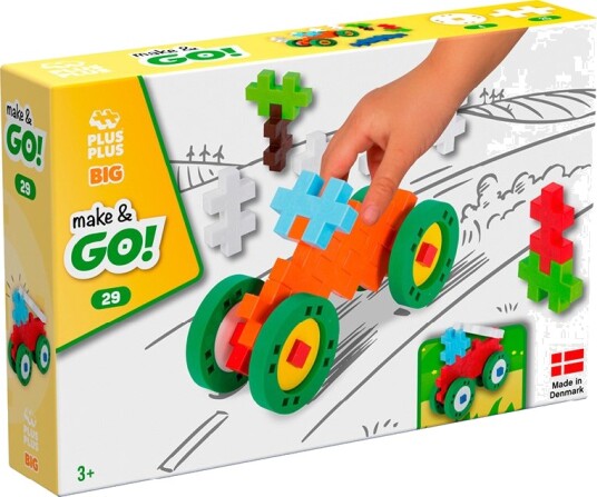 Plus Plus Plus-Plus BIG Make & Go! 29 Deler Plus Plus Plus-Plus BIG Make & Go! 29 Deler