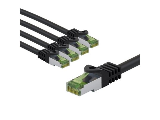 Goobay 69792 3 M Cat8.1 S/Ftp S-Stp Rj-45 Rj-45 Svart Grønn
