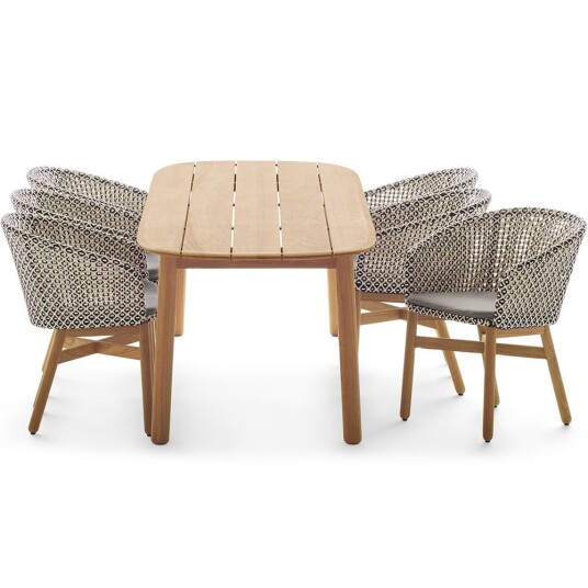 Dedon MBRACE spisebord 270 x 90 cm