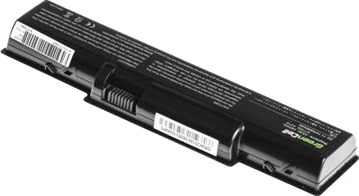 Green Cell Batteri Til Bærbar Pc Tilsvarer: Acer As07a31 Acer As07a51 Acer As07a41 Litiumion 6-Cellers 4400 Mah Svart AC01