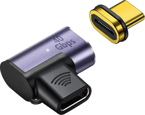 MICROCONNECT Magnetic USB-C Adapter 90ø MICROCONNECT Magnetic USB-C Adapter 90ø