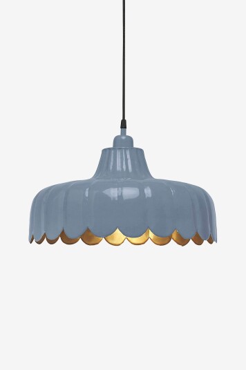 PR Home Taklampe Wells 43 cm Blå