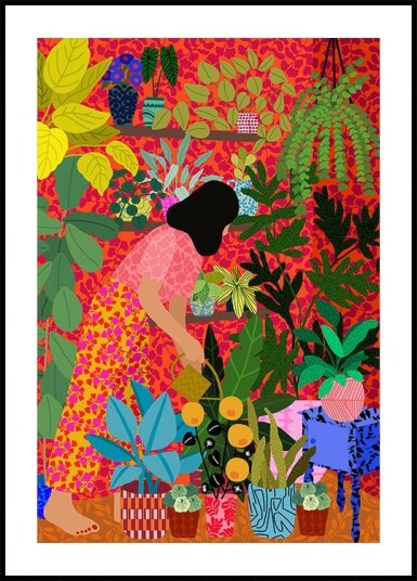 Watering My Plants Plakat / 30x40cm Watering My Plants Plakat / 30x40cm