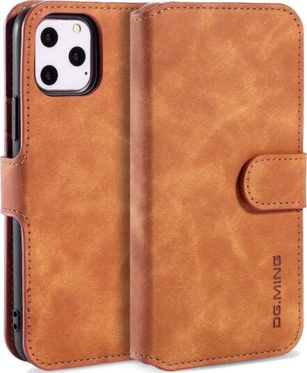 DG Ming Retro Wallet (iPhone 11 Pro) Brun