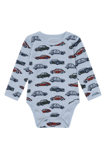 Hust & Claire Bo Cars ull body - baby blue Hust & Claire Bo Cars ull body - baby blue