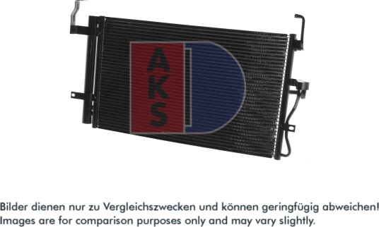 Kondensator, klimaanlegg AKS DASIS 562008N