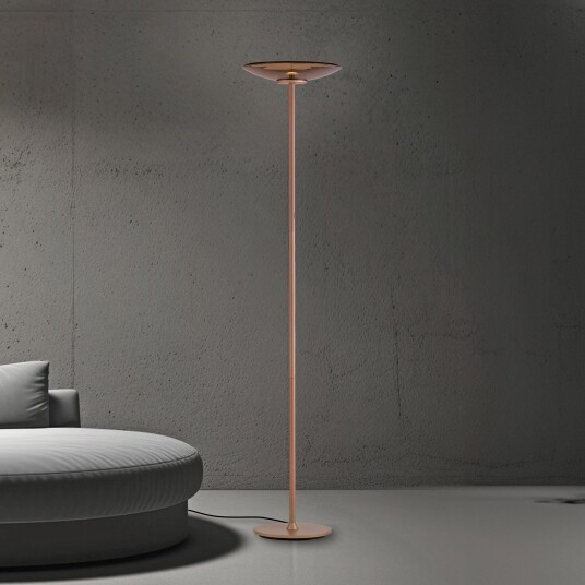 Gulvlampe PURE PURE Moon dimmbar Bronse / messing Stue Aluminium Moderne 180 Bronse / messing