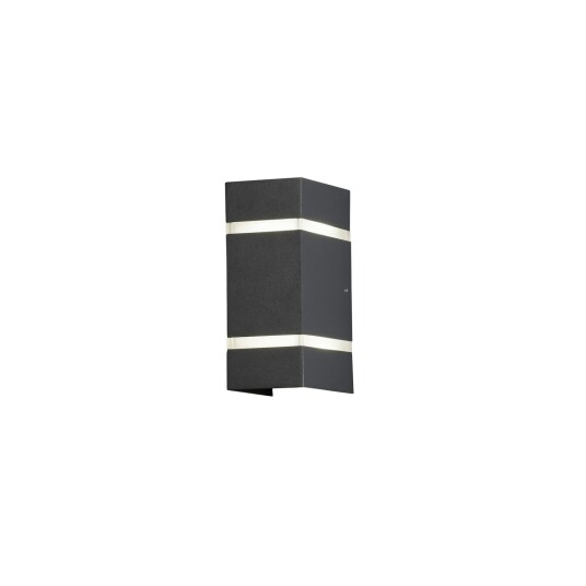 Konstsmide Cremona Led Vegglampe 2x3W Antracit - 7703778 Konstsmide Cremona Led Vegglampe 2x3W Antracit - 7703778