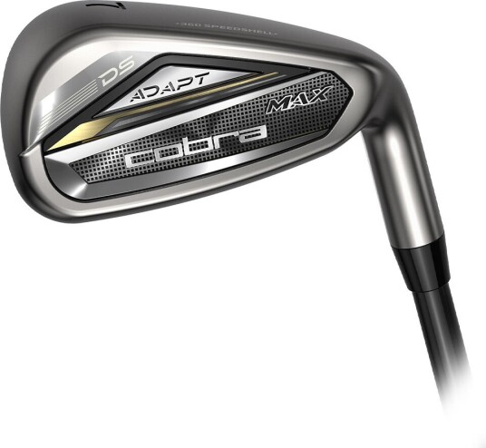 Cobra Ds-Adapt Max Dame Jernsett 6-Pw+sw Grafitt Høyre Lady (Kbs Pgi 55, Lamkin Crossline Undersize)