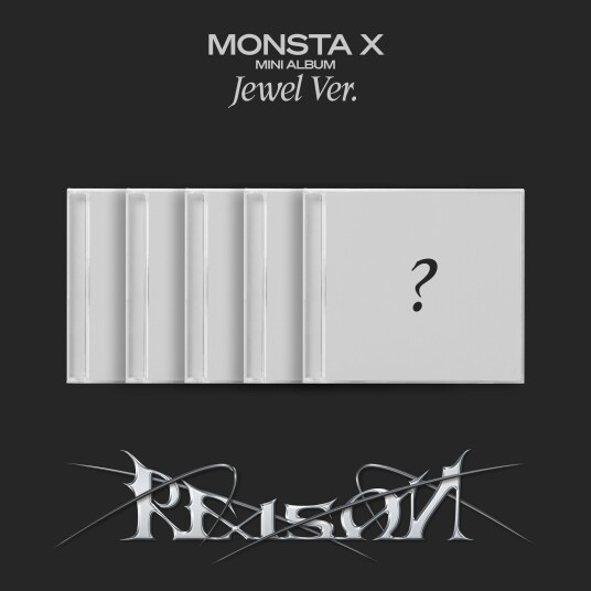 Monsta X Reason Random Cover Jewel Case Incl. 16pg Photobook, Photocard + MiniFolded Poster CD Monsta X Reason Random Cover Jewel Case Incl. 16pg Photobook, Photocard + MiniFolded Poster CD
