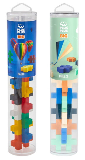 Plus-Plus BIG Breeze / 15 pcs Tube 3490 Plus-Plus BIG Breeze / 15 pcs Tube 3490