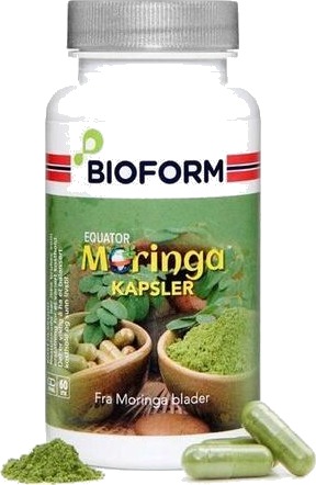 Økologisk Moringa - 60 Kapsler