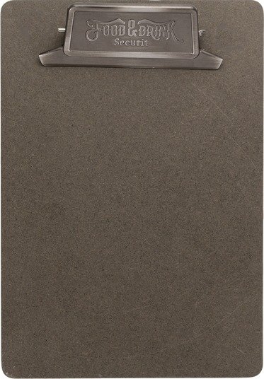 Menukortholder Clipboard A5 L24.5Xb17cm Brun,1 Stk Menukortholder Clipboard A5 L24.5Xb17cm Brun,1 Stk