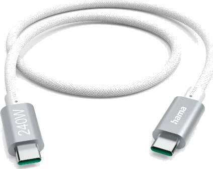 Hama Usb-C Til Usb-C 240W 1,5 M Hvit