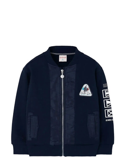 Boboli Fleece Jacket Navy 110 Boboli Fleece Jacket Navy 110