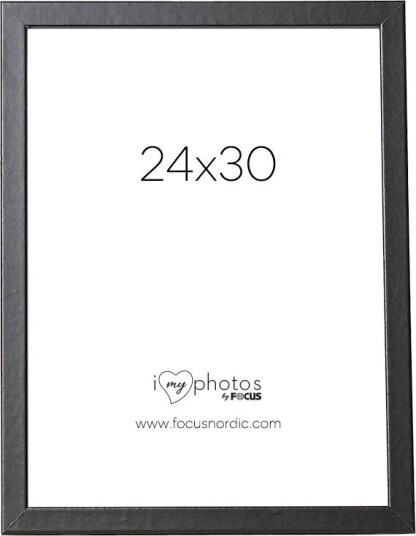 Focus Pop Billedramme 24x30cm Sort