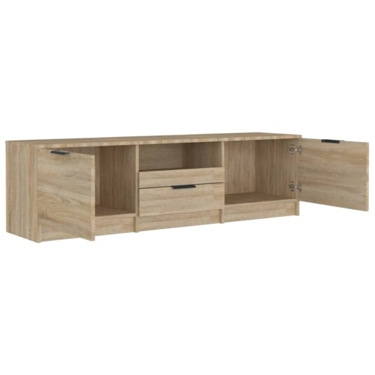 vidaXL TV-benk sonoma eik 140x35x40 cm konstruert tre vidaXL TV-benk sonoma eik 140x35x40 cm konstruert tre