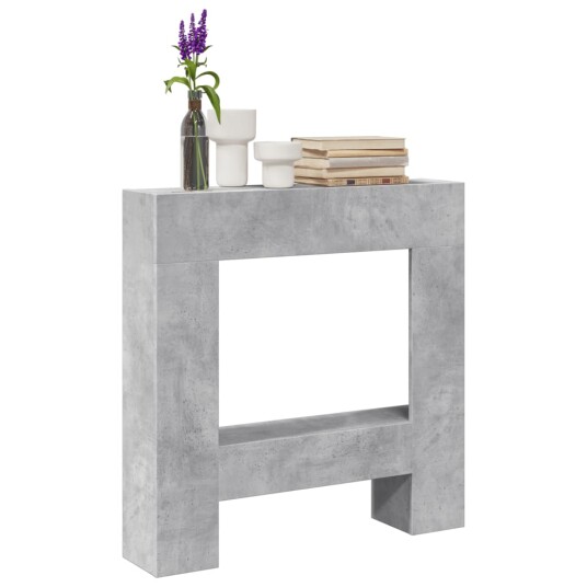  Betonggrå 81x18x82cm Konstruert Tre