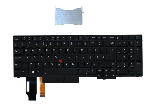 Lenovo Lite-On - Brbart tastatur - til utskifting - Engelsk - Storbritannia - Svart