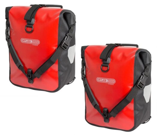 Ortlieb Sport-roller Classic (pair) Red-black Ql2.1