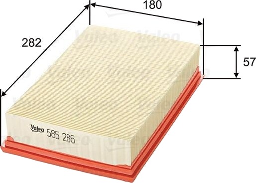 Luftfilter VALEO 585286