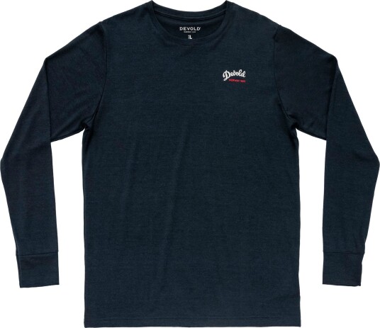Devold Men"s Classic "Script" Long Sleeve Ink XL Devold Men"s Classic "Script" Long Sleeve Ink XL