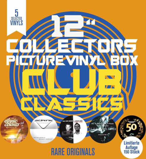 12" Collector's Picture Vinyl Box: Club Classics