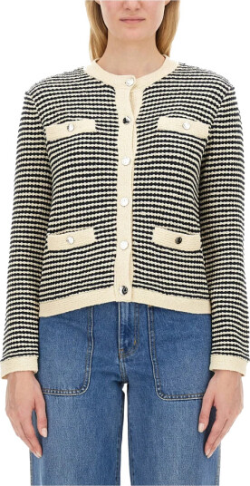 Tory Burch Dame Strikkevarer Flerfarget L,