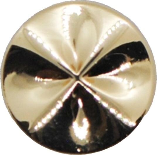 Villy Jensen Knapp 18 mm Gull 18804-28-0001