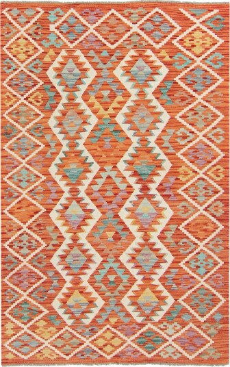 Orientalsk kelimteppe 193 x 124 cm Størrelse: 193 x 124 cm