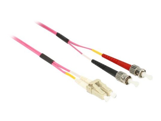 Delock nettverkskabel - 0.5 m - fiolett