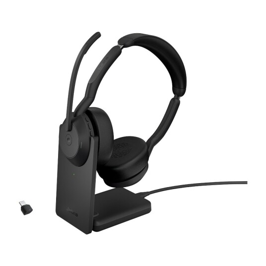 Jabra Evolve2 55 Hodesett Usb-c Optimized For Microsoft Teams Stereo Svart
