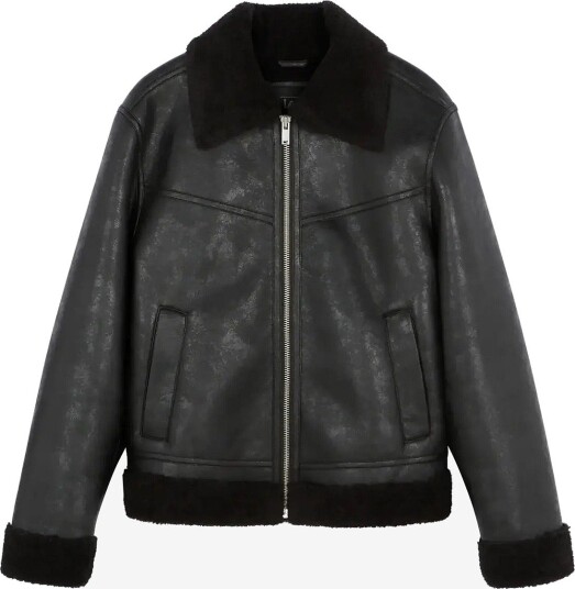 Lee Jeans Aviator Jacket BLACK XL