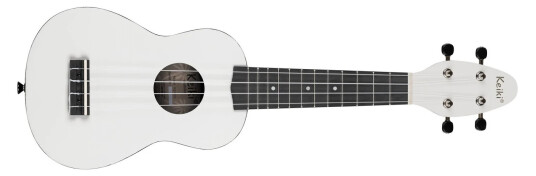 Ortega Guitars Ortega K2-Scl Keiki Soprano Ukulele Sett, Silent Clouds