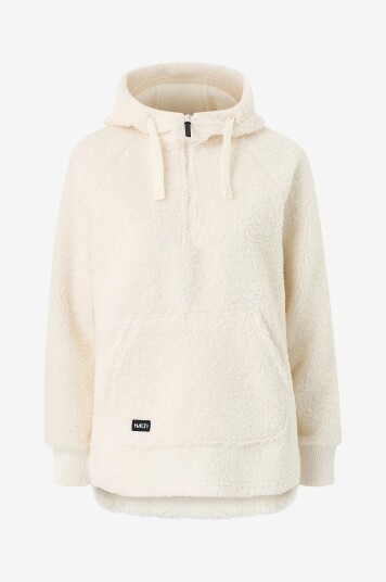 Halti Hettegenser Lykky W Fleece Pullover Hvit Halti Hettegenser Lykky W Fleece Pullover Hvit