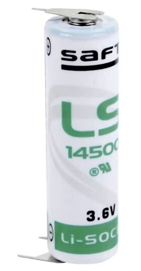Saft LS 14500 3PFRP Spesialbatteri R6 (AA) U-loddeben Lithium 3 6 V 2600 mAh 1 stk Saft LS 14500 3PFRP Spesialbatteri R6 (AA) U-loddeben Lithium 3 6 V 2600 mAh 1 stk