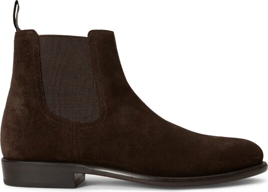 Polo Ralph Lauren Owen Suede Chelsea Boot - DARK CHOCOLATE - 41