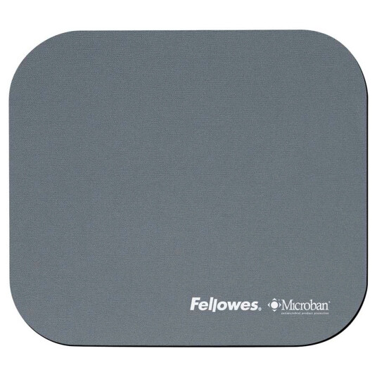 Fellowes Microban Musematte 23x20,4cm GrÃ¥