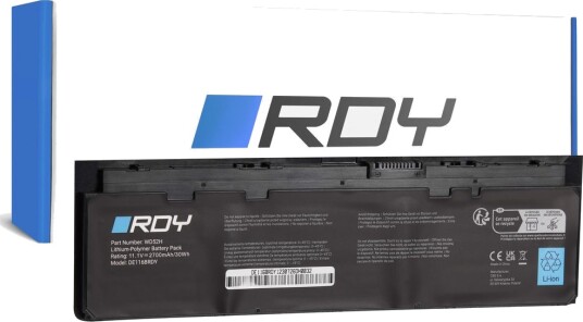 RDY Laptop-batteri WD52H GVD76 for Dell Latitude E7240 E7250 RDY Laptop-batteri WD52H GVD76 for Dell Latitude E7240 E7250