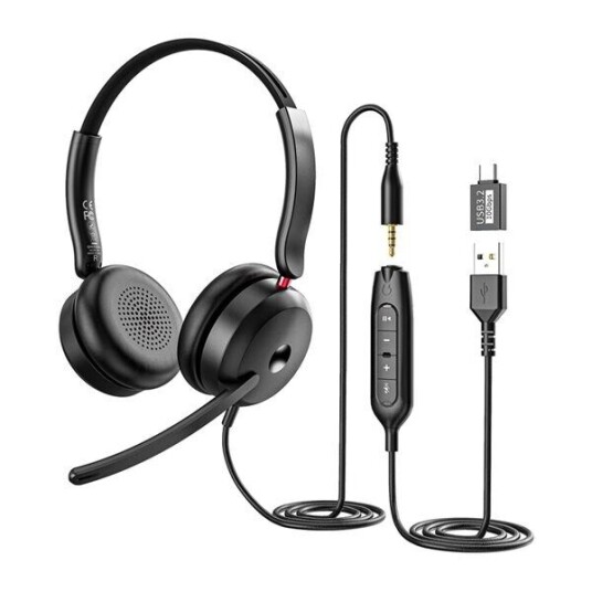 Onikuma X81 gaming hodetelefoner Svart Onikuma X81 gaming hodetelefoner Svart