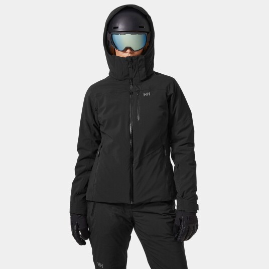 Helly Hansen Dame Alphelia Skijakke Svart Xs