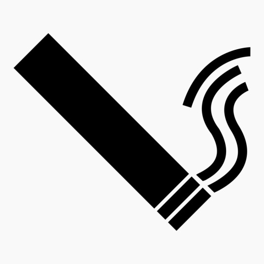 Sticker Røyking Forbudt Symbol