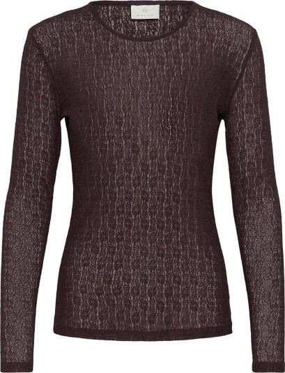 Kaffe Kaallison T Shirt Brown XS