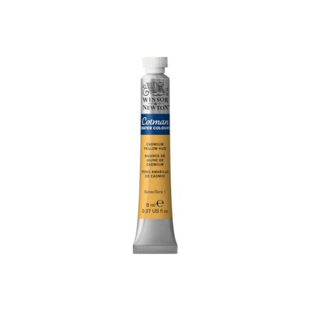 Winsor Newton Cotman akvarellfarge 8ml Cad Yellow Hue 109 Winsor Newton Cotman akvarellfarge 8ml Cad Yellow Hue 109