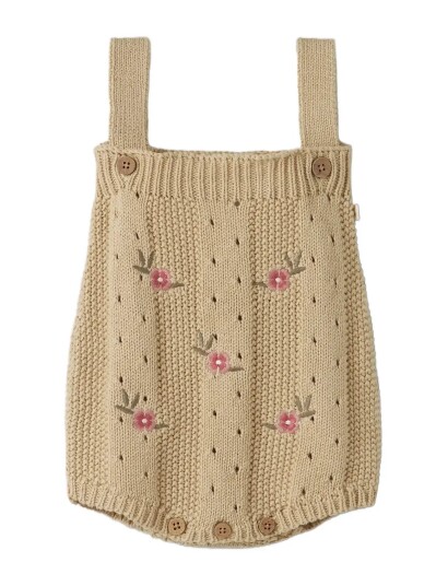 Lil"Atelier Nbfhalyn Sl Knit Body Suit Lil Beige 56 Lil"Atelier Nbfhalyn Sl Knit Body Suit Lil Beige 56