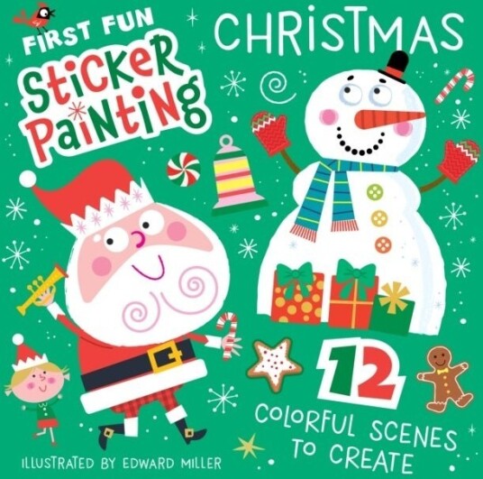 First Fun Sticker Paintin Christmas First Fun Sticker Paintin Christmas