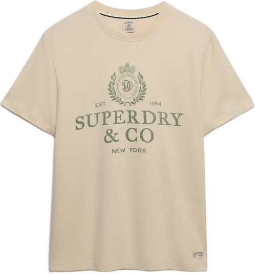 Superdry 1954 Company Relaxed Tee Beige XL