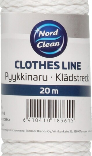 Nord Clean Tørkesnor 20m Nord Clean Tørkesnor 20m