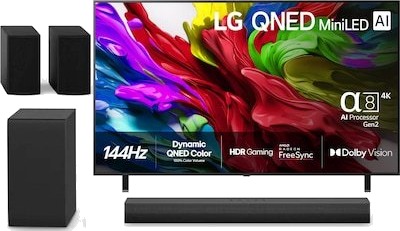 LG 75"" QNED85 evo AI MiniLED 4k smart-TV F213294U511-BNDL LG 75"" QNED85 evo AI MiniLED 4k smart-TV F213294U511-BNDL