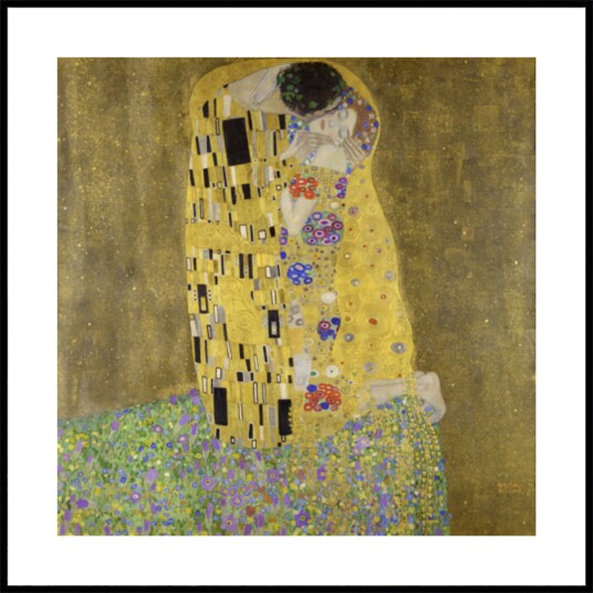 The Kiss 1907–1908 Plakat / 40x40